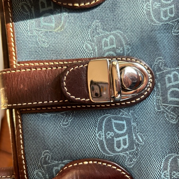 Dooney and Burke Denim & Brown Bag - Picture 16 of 16